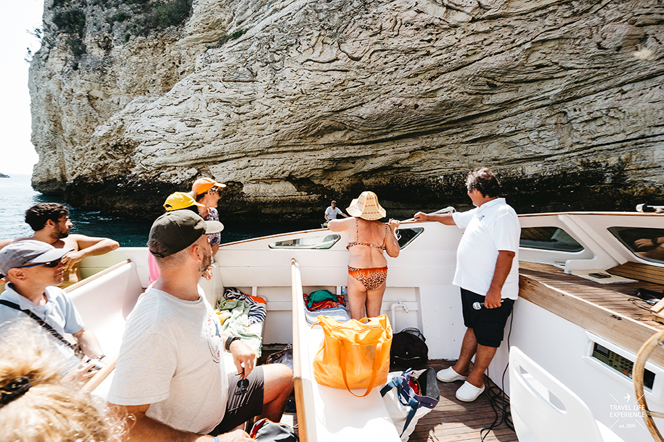 Bootstour zu den Grotten am Gargano