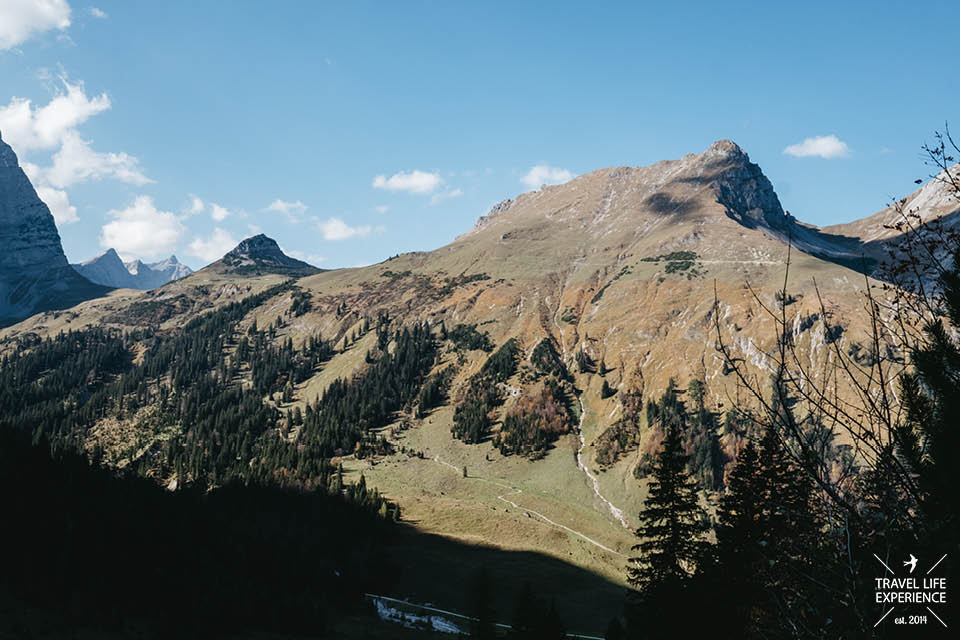 Panoramaweg zur Binsalm Herbstwanderung im Karwendel