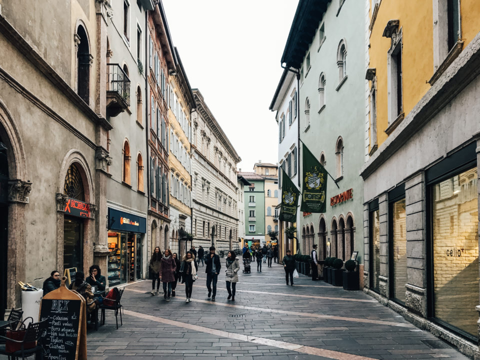 Fußgängerzone Trento