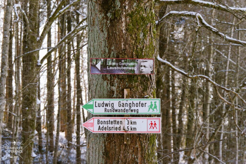 Ludwig-Ganghofer-Weg bei Welden Wandern im Naturpark Westliche Wälder