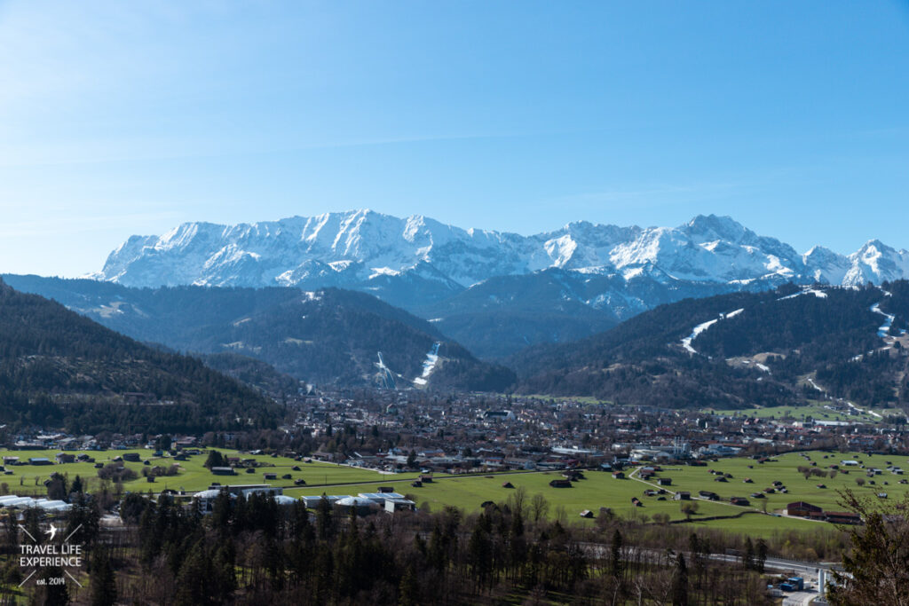 Wettersteingebirge über Garmisch