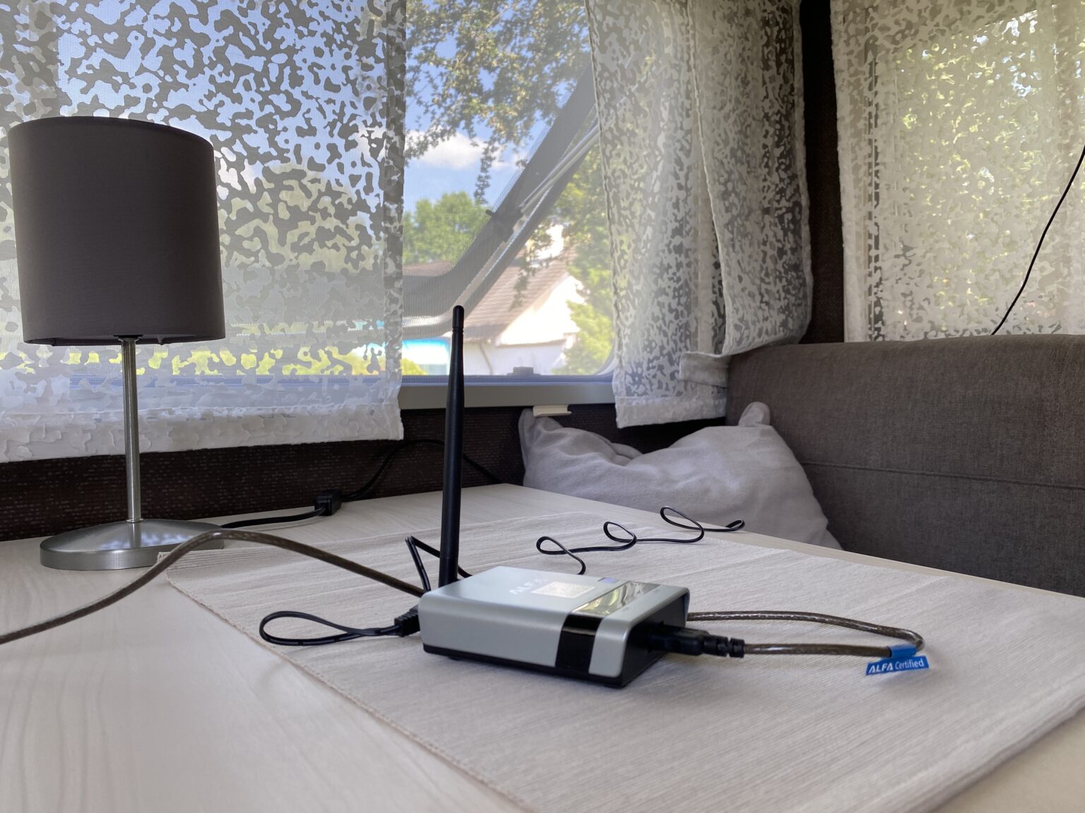 WLAN Verstärker fürs Camping am Campingplatz