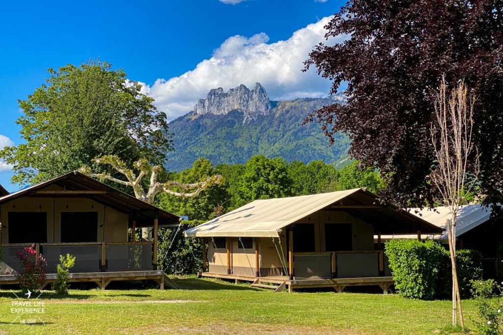 Camping Französische Alpen Hochsavoyen