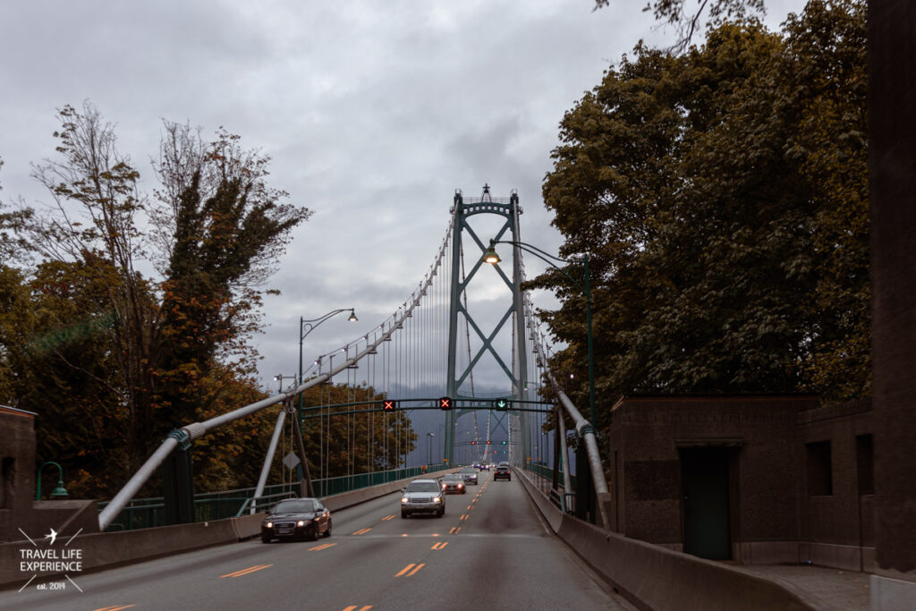 Lions Gate Bridge in Vancouver, British Columbia