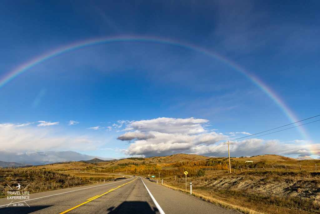 Rundreise durch den Westen Kanadas: Regenbogen 