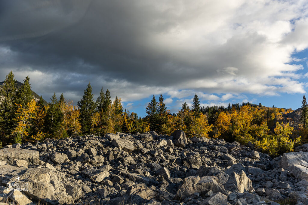 Rundreise durch den Westen Kanadas: Frank Slide