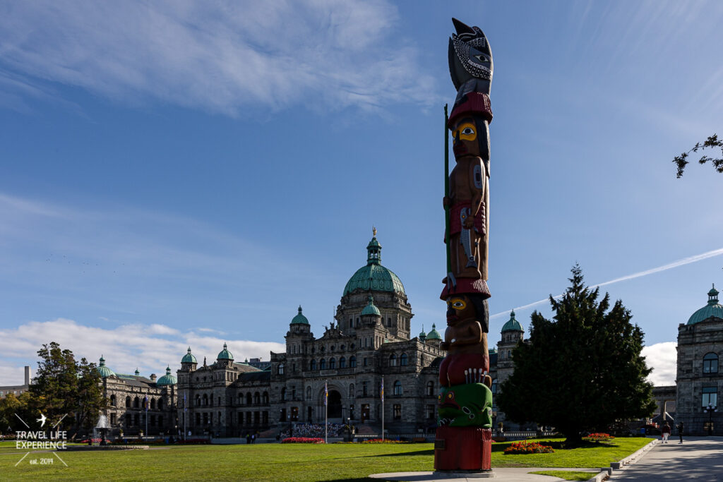 Rundreise durch den Westen Kanadas: Victoria British Columbia Parlament