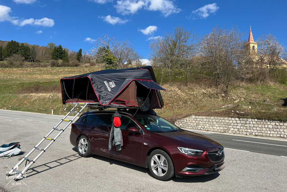 Vom Wohnwagen zum Dachzelt | Skycamp 2.0 auf Opel Insignia