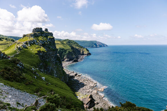 Roadtrip-durch-England-Wales_©_Sylvia-Bentele_044 Wandern am Wasser - hier im Valley of Rocks im Exmoor National Park in England