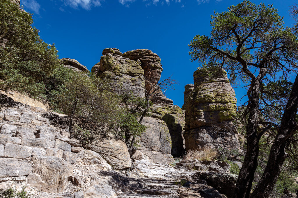 Felsformationen im Chiricahua National Monument in Arizona, USA @ Sylvia Bentele