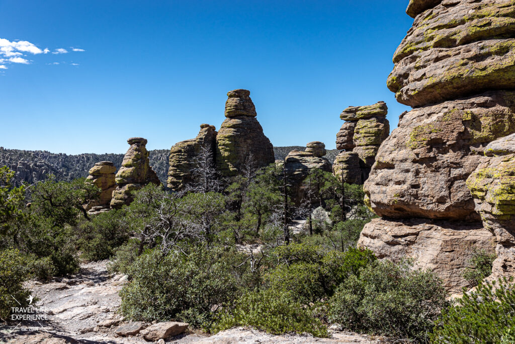 Felsformationen im Chiricahua National Monument in Arizona, USA @ Sylvia Bentele