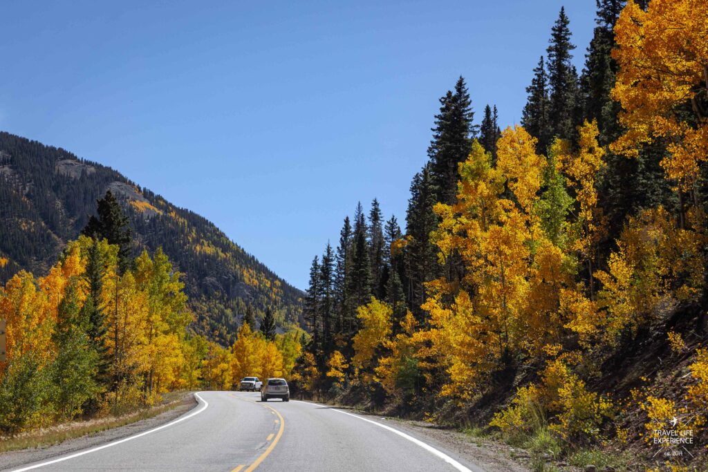 Der Million Dollar Highway in Colorado