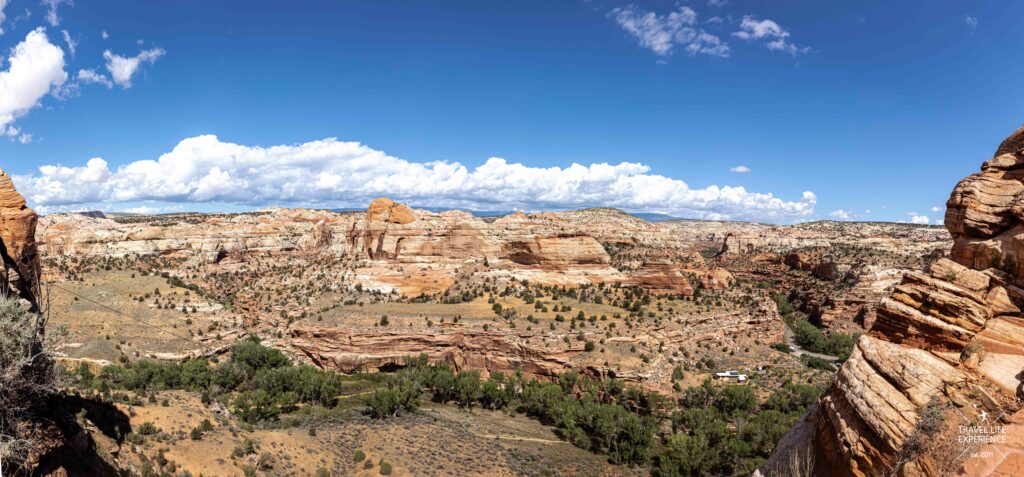 Ausblick vom Boynton Overlook am Scenic Byway 12 in Utah