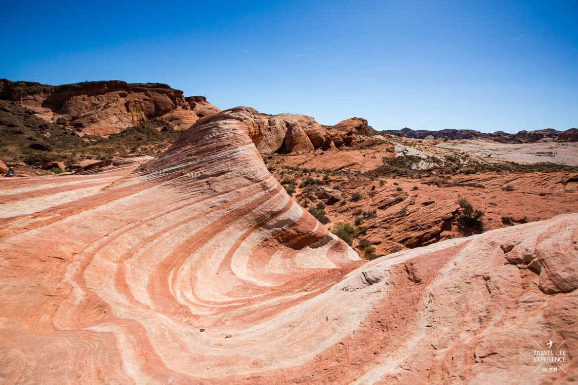Die bekannte Fire Wave im Valley of Fire State Park