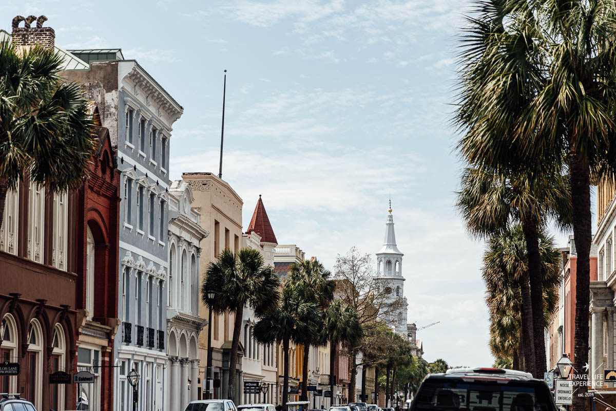 Rundreise durch Florida und die Südstaaten: DieKing Street in Charleston