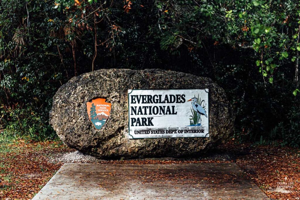 Rundreise durch Florida und die Südstaaten: Parkeingang des Everglades Nationalpark