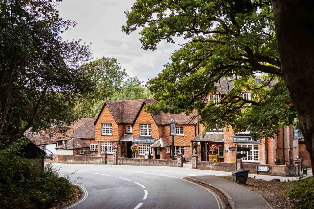 Das Hexendorf Burley im New Forest National Park