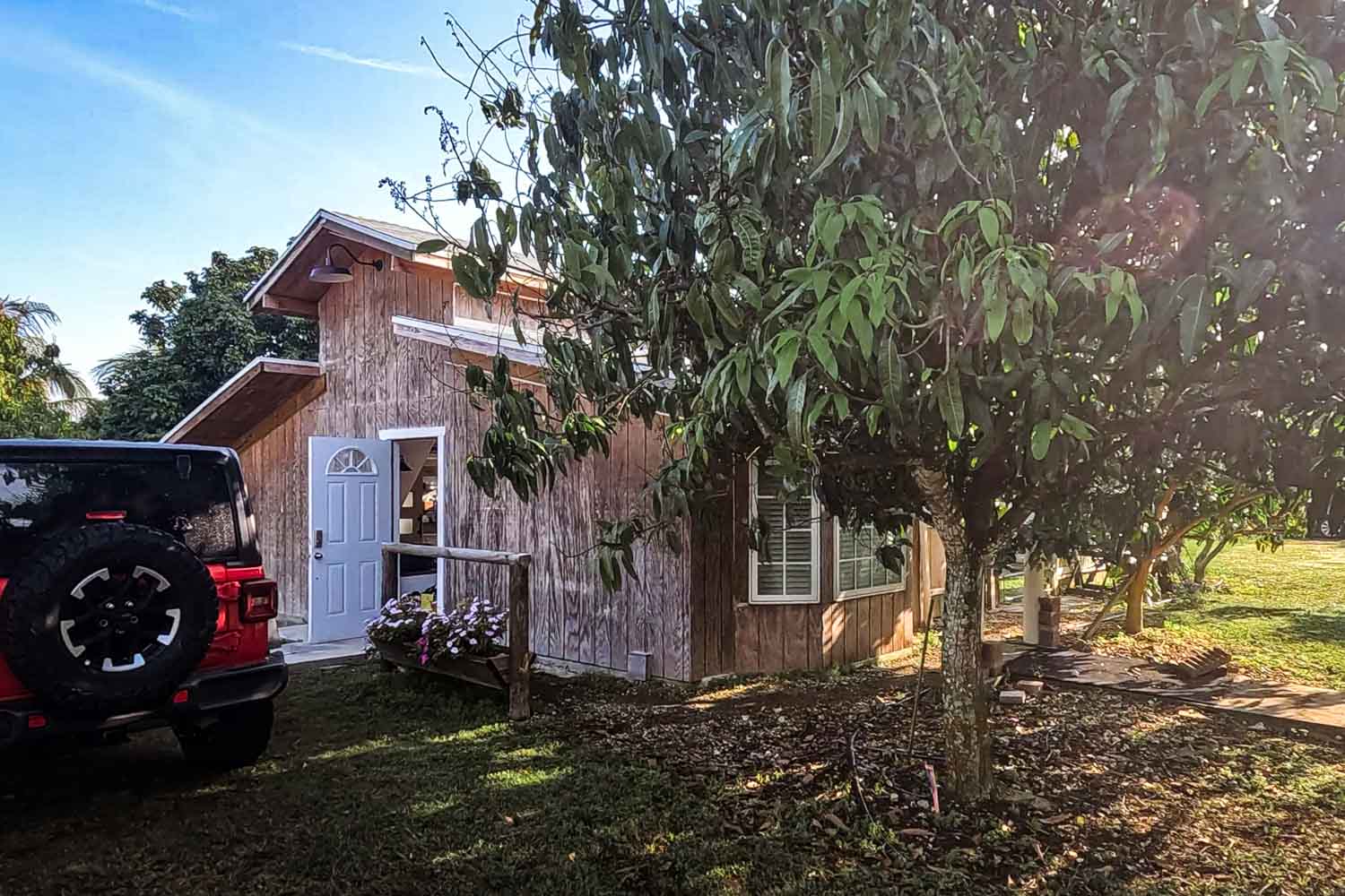 Unterkunft in Homestead Florida: Übernachten in einer umgebauten Scheune auf einer Obstplantage